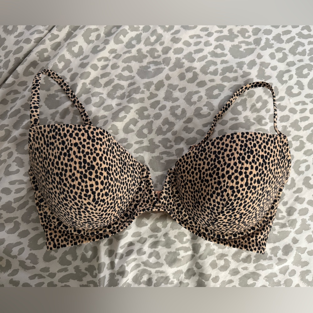 Target Leopard Print Push-up Bikini Top